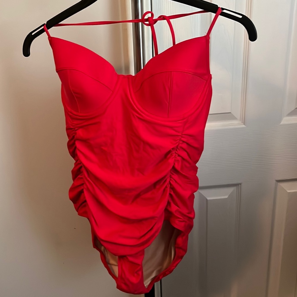 One piece bathing suit